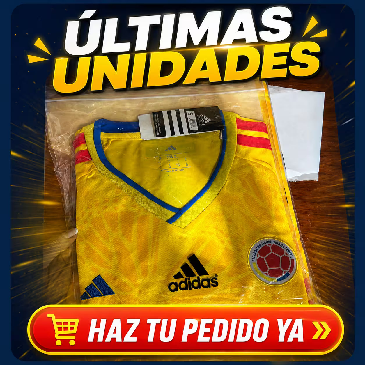CAMISETA SELECCIÓN COLOMBIA 2026 - (de la S a la 2XL)