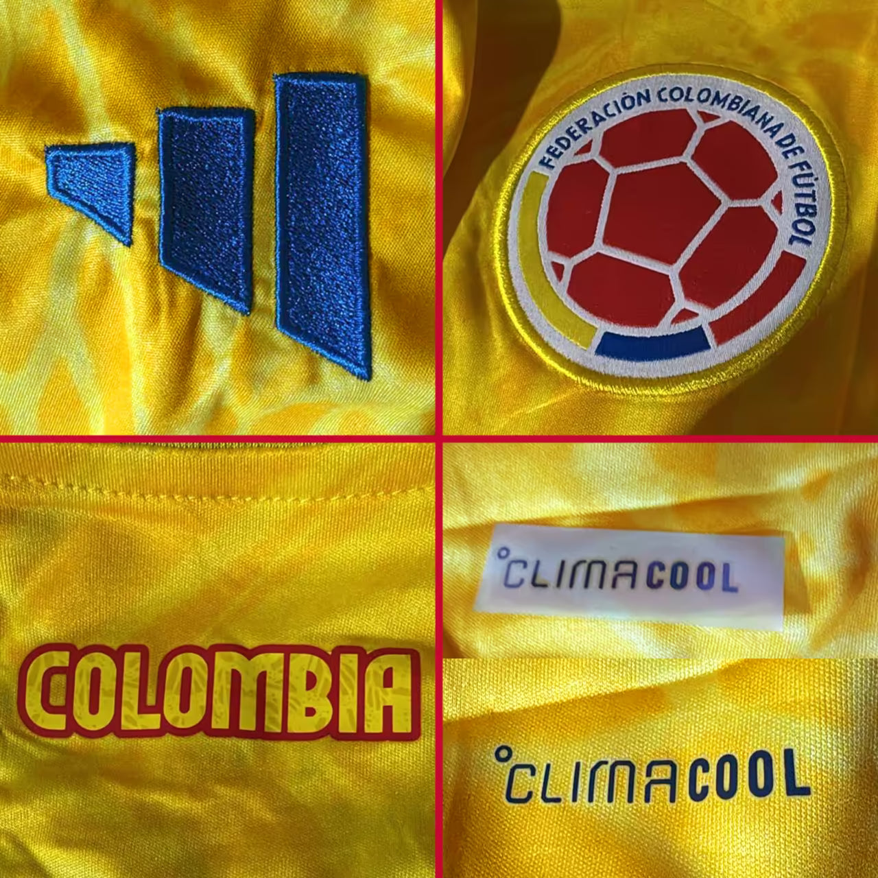 CAMISETA SELECCIÓN COLOMBIA 2026 - (de la S a la 2XL)