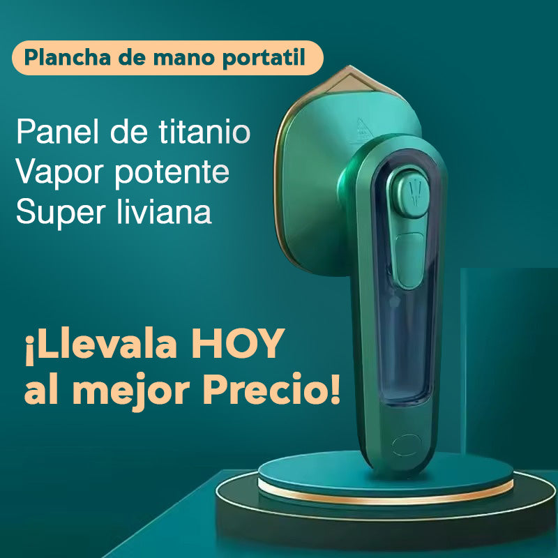 Plancha portátil a vapor - Luce impecable a donde vayas