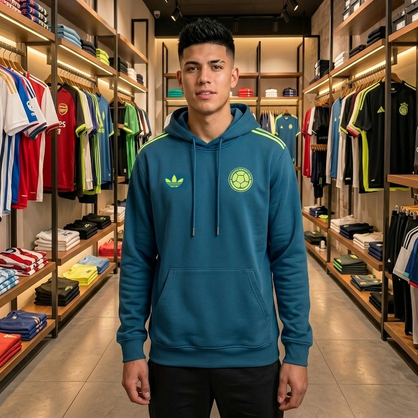BUZO SELECCIÓN COLOMBIA VISITANTE - DISEÑO TENDENCIA (de la S a la 3XL)