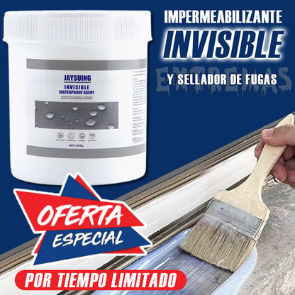 SELLADOR IMPERMEABILIZANTE INVISIBLE - La solución para frenar filtraciones sin gastar millones en reparaciones.
