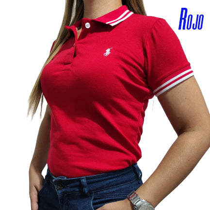 Camiseta Dama Tipo Polo
