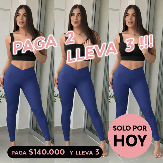 LEGGINS SUPLEX- MARCA TU FIGURA CON ELEGANCIA     -    Talla Única (S/M/L)