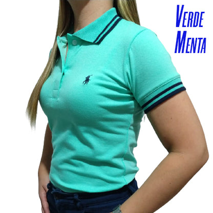 Camiseta Dama Tipo Polo